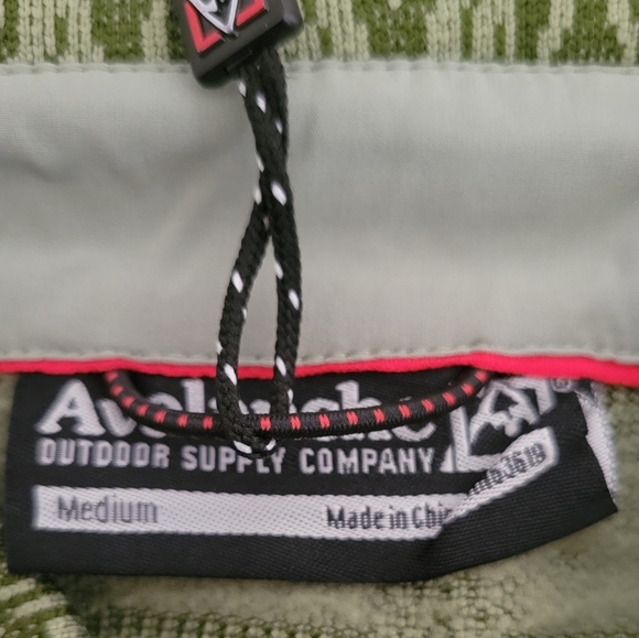 Avalanche Outdoor Southwestern Green Rossmore Mens Shacket Shirt Jacket Size M - Picture 8 of 16